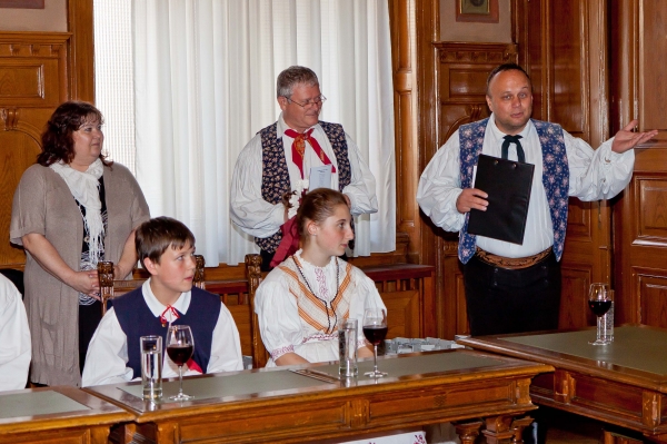 PERNŠTÝNSKÁ NOC - Přijetí na radnici PERNŠTÝNSKÁ NOC - Přijetí na radnici