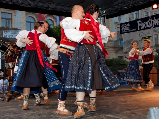 PERNŠTÝNSKÁ NOC - Vystoupení náměstí