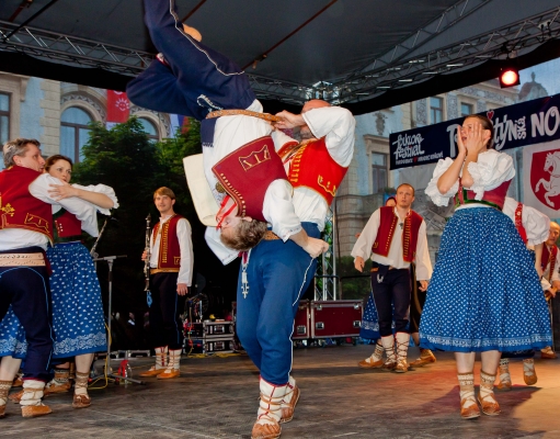 PERNŠTÝNSKÁ NOC - Vystoupení náměstí