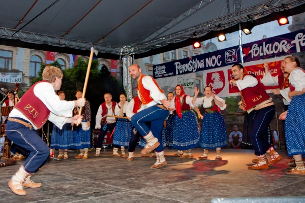 PERNŠTÝNSKÁ NOC - Vystoupení náměstí