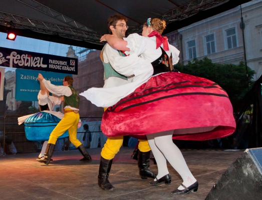 PERNŠTÝNSKÁ NOC - Vystoupení náměstí