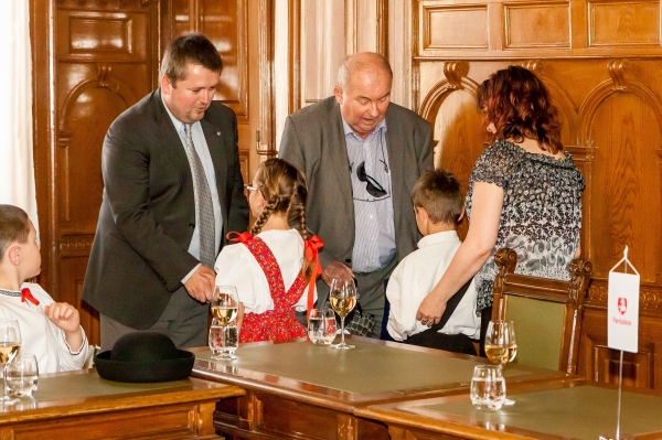 PERNŠTÝNSKÁ NOC - Přijetí na radnici