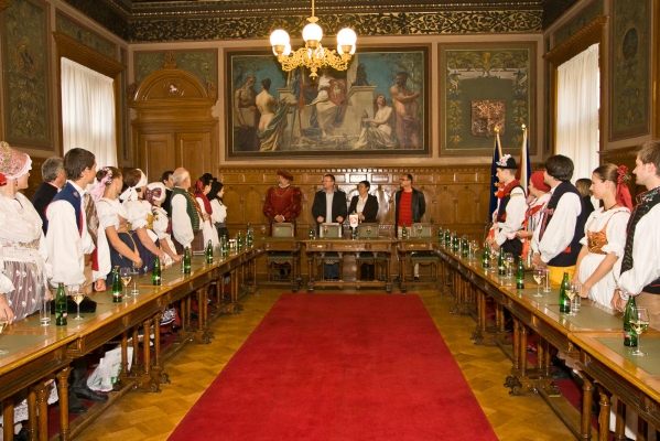 PERNŠTÝNSKÁ NOC - Přijetí na radnici PERNŠTÝNSKÁ NOC - Přijetí na radnici