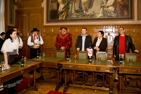 PERNŠTÝNSKÁ NOC - Přijetí na radnici