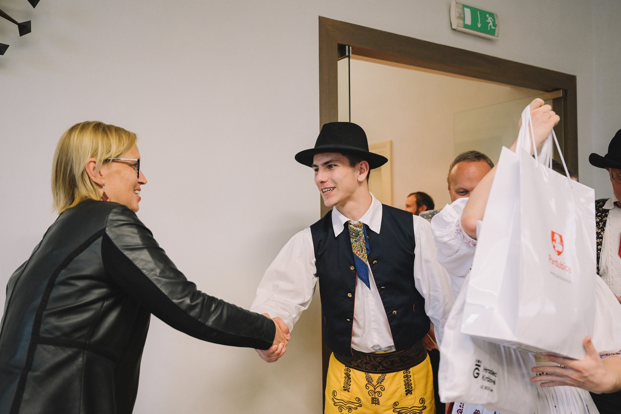 Přijetí v domě U Špuláků